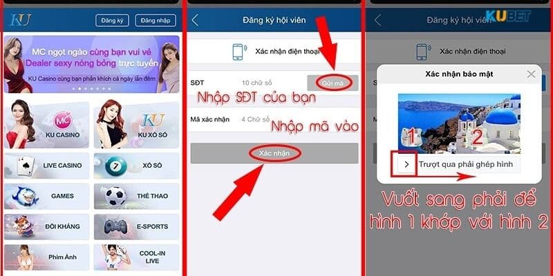 Cách đăng ký chỉ với 3 bước đơn giản