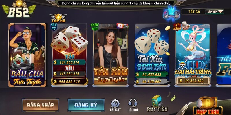 Thông tin về cổng game b52 game bài đổi thưởng