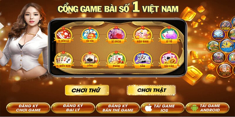 Hướng dẫn cách tải game bài đổi thưởng tặng vốn 